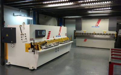 Ya tenemos nueva maquinaria para aluminio de corte y doblado