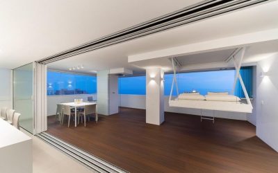 El especial diseño de las puertas y ventanas minimalistas