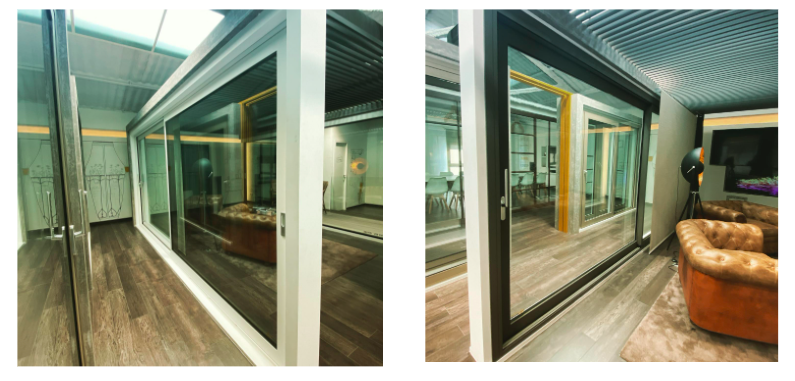 ventana corredera Advand CO Elevable RPT 130 bicolor